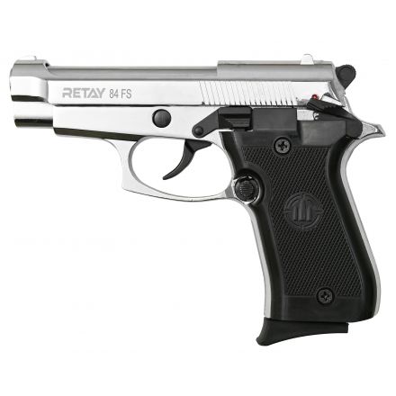 СХП Охолощенный пистолет Retay Mod 84 Beretta 84FS, кал. 9 мм, никель